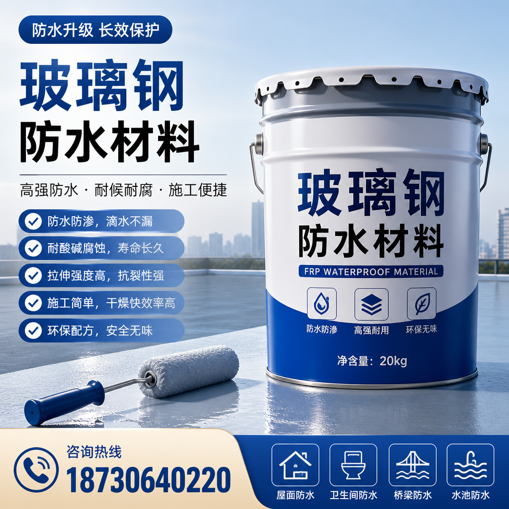 专家解析：玻璃钢防水材料的市场前景分析在 庆阳