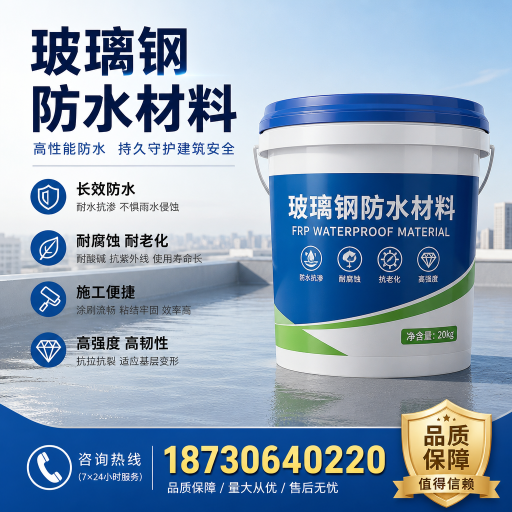 专家解析：玻璃钢防水材料的市场前景分析在 庆阳