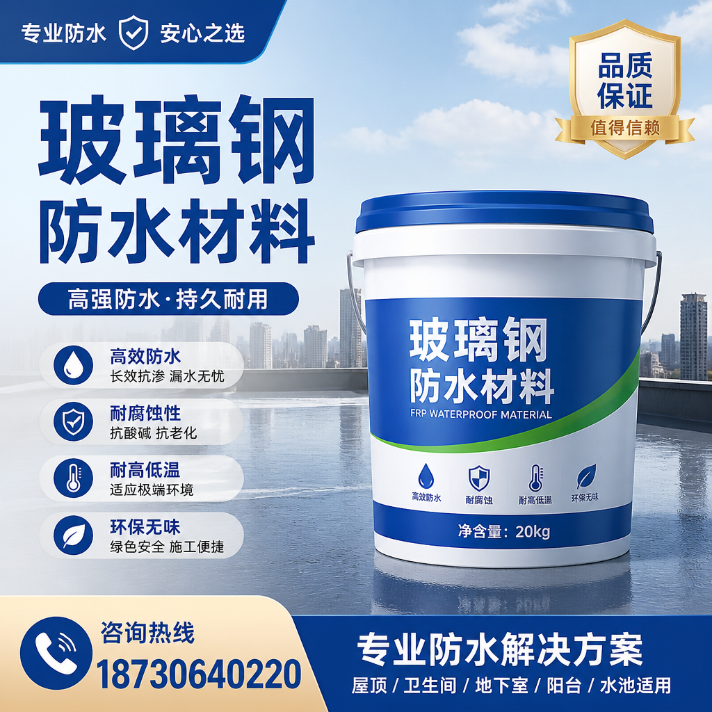 了解玻璃钢防水材料的市场趋势，庆阳 企业不可不知